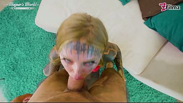 Behind The Scenes Of Lustfull Tattooed Girl Trinity Eclectic POV Creampie