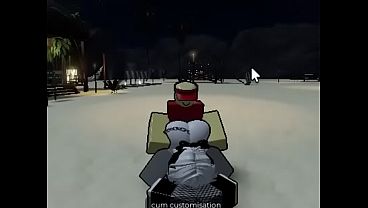 Siendo dominada por mi papi en Roblox