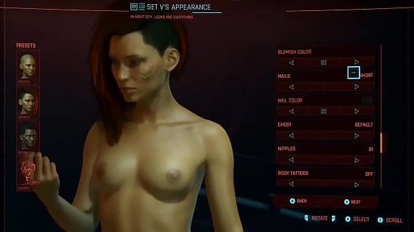 cyberpunk 2077 genital customize Full Famale