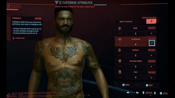 cyberpunk 2077 genital customize Full Male