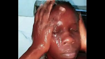 Sexyrita bathing, dancing, showing her nice pussy,boobs taking BBC in her mouth milf