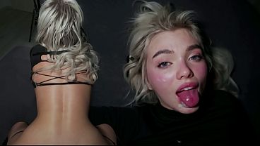 Cumslut Cutie Takes It From Behind