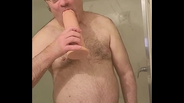 Nude Martin Lavall&eacute_e loves to suck dildos everyday!