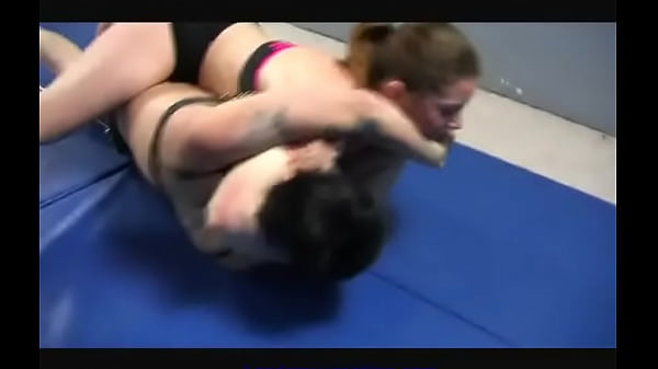academywrestling.com | Real female wrestling and grappling with c., scissors, arm bars, forearms to the throat and pins