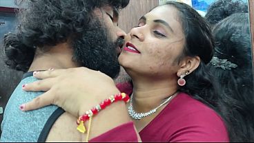 Malayali Hot Couple Intense Lip Lock &ndash_ Wild Romance to Rough Sex
