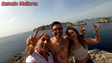 UNCUT - Horny Spanish Amateur Couple Persuades Me to Have a Threesome in Public - BTS