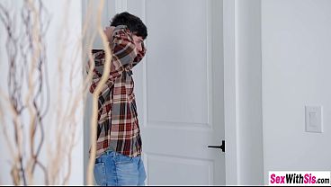 My horny stepsister wants my big dick and busty teen enjoyed pussy licking