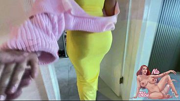 Oiled Tits and Ass Latina Nia Bleu Gets Cheeks Clapped by Tony