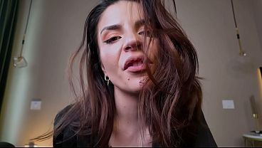 Lick his cum from my cunt, cucky!