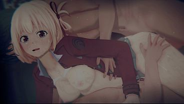 [Lycoris Recoil] Chisato'_s &quot_CAF&Eacute_ SCANDAL&quot_: Bound &amp_ POV Sandwich DP (4K)