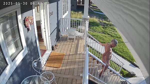 Security camera nude