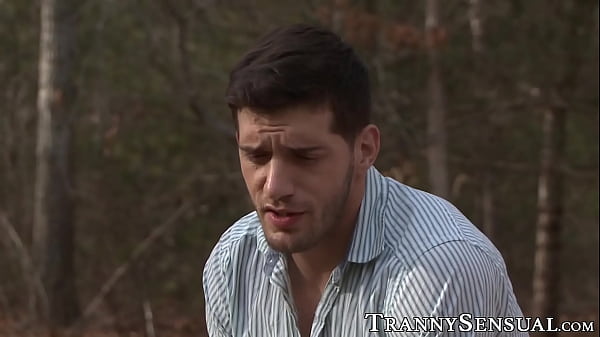 Redhead TS Chelsea Poe penetrated after sucking cock