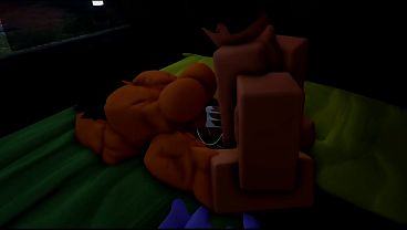 Roblox Man Pussy Gets a Warm Filling of My Baby Batter While Camping!