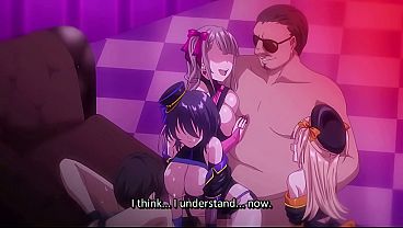 The Stained Star ~Black~ Tied up boyfriend watches while pop idol girlfriend hentai creampied