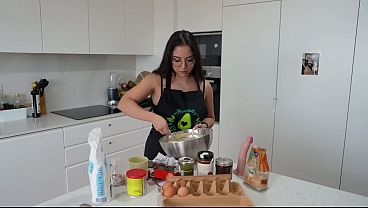 JOI CEI - COOK WITH ME AND CUM ON YOUR COOKIES