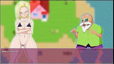 Android Quest for the Balls - Dragon Ball Part 3 - Master and Android 18