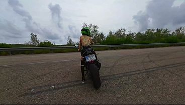 Angie Lynx Motorbike