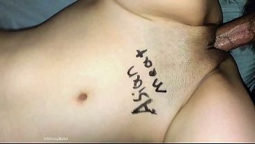 Asian Fuck Meat Getting Her Pussy Tenderized Before Her Bf Comes Home