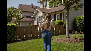Your neighbor'_s busty daughter (AI Generated)