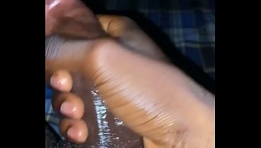 Beating my BBC till I shoot a cumload