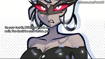 Carmilla Carmine caught her employee masturbating in the office (Dildo JOI)