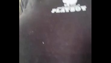 My stepsister showed me her big boobs