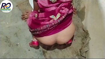 Desi village sister-in-law fucked in lap in doggy style in Hindi