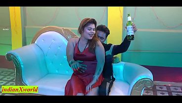 Romantic Hardcore Sex after Dance! First night with Boss