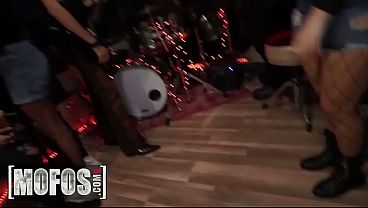 MOFOS - Busty Nia Bleu&rsquo_s Studio Visit Gets Wild As She Drops To Her Knees For A Hard Doggy Fuck