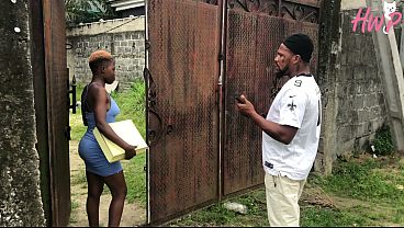 DELIVERY GUY GETS PAID IN KIND. SWEETNESS!!!