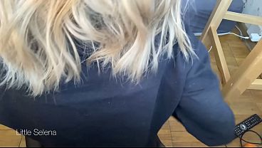 little woman and huge toys in her ass