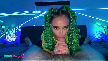 Neon Rave Tease As Armani Black Steals A Wild Backstage Moment!