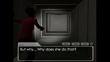 Successful escape from Seraphine and attempt to leave the apartment. The Apartment Visual Novel