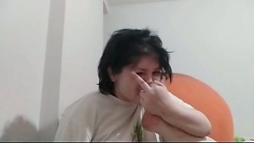 Doble amputada se chupa el pie FOOT FETISH