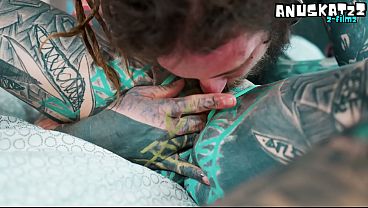 Anal Loving Hippie Gets Fucked and Cum Covered by Big Cock