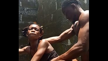 She got hard fuck by my black big dick in an uncompleted building