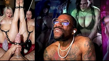 A Nice Cum Facial On A Forest Slut, Cumming All Over Chained Bondage Sluts, Petite Girl With Creampie Cum String Stuck In Her Pussy, Tied Witch Slut Teasing Us, AI Generated