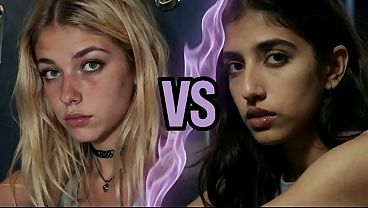 Two girls fucked in locker room - AI Interactive Video